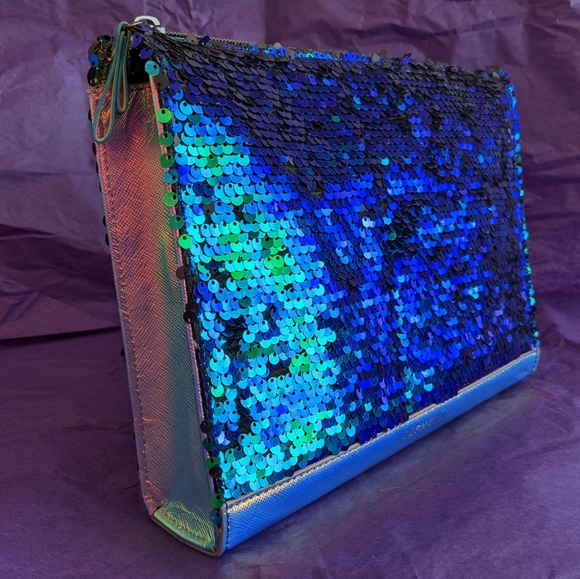 NWOT Sephora Sequin Cosmetic Bag - Picture 8 of 10